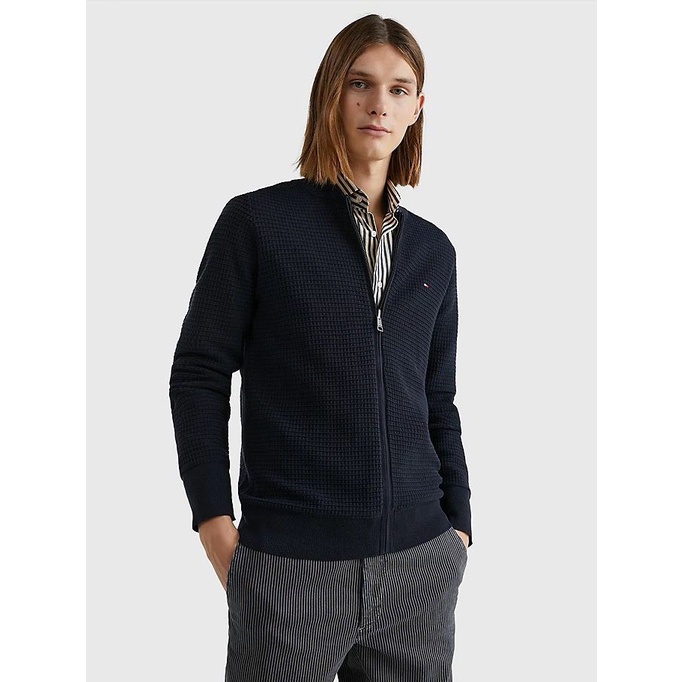 Tmh big logo zip bomber jacket