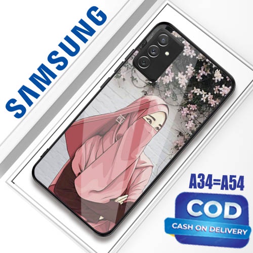 [GC05] Softcase Glass Kaca terbaru For  Samsung Galaxy  A34 5G - A54 5G 2023  [CAMERA PROTECT] Terbaru trendy  - kesing hp samsung A34 - softcase samsung  A54 - softcase hp samsung A34- silikon samsung  A54 - kesing hp murah - kesing hp samsung - case