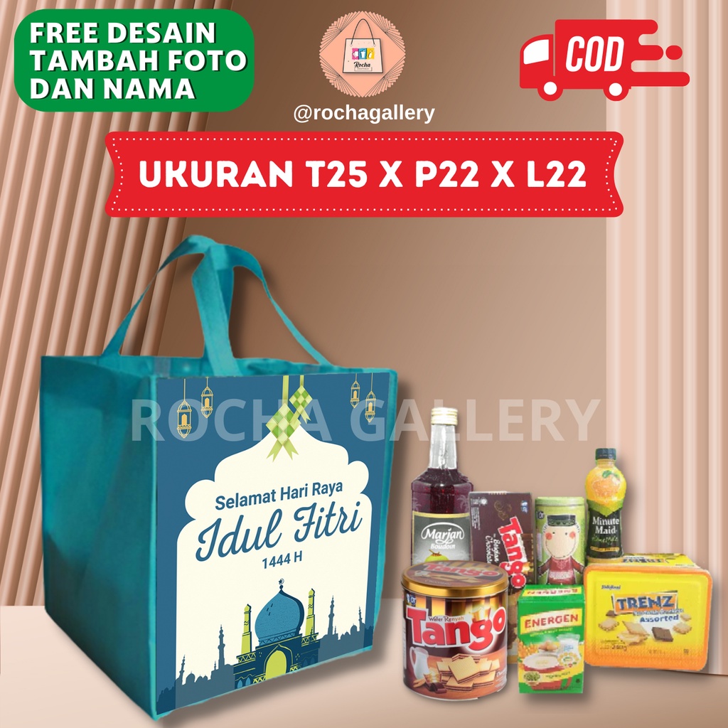 

(40 PCS) Tas Idul Fitri Paling Murah - Tas Hampers Idul Fitri Custom - Goodie Bag Idul Fitri Custom - Goodie bag Idul Fitri Paling Murah