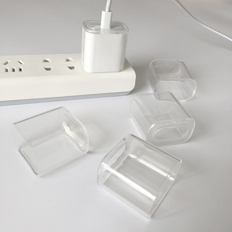 Silicone Case Cover Case Charger iphone 20w 18w Bening Transparan