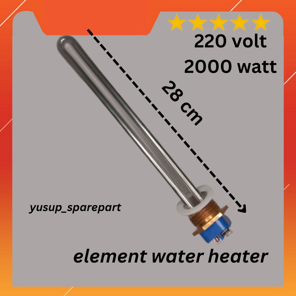 Element water heater elemen pemanas air 220v 2000watt