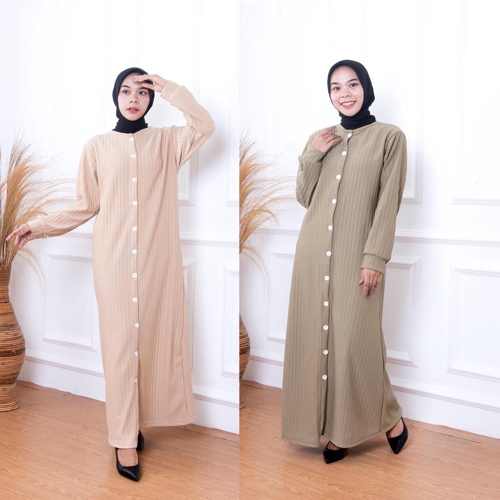 VS - Tammy Long Dress Wanita Baju