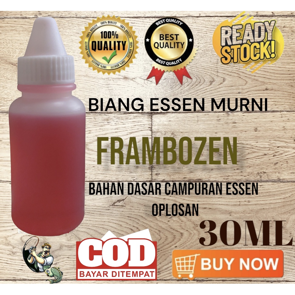 FRAMBOZEN 30ML // BIANG ESSEN MANCING // BAHAN DASAR CAMPURAN ESSEN OPLOSAN//