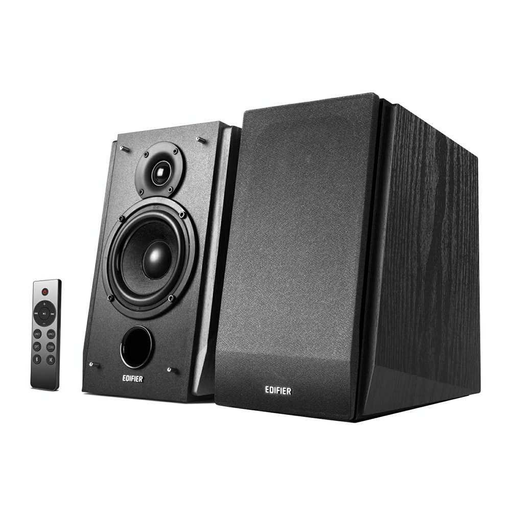 Edifier Active 2.0 Bluetooth Bookshelf Speaker Set - R1855DB - Black Matte