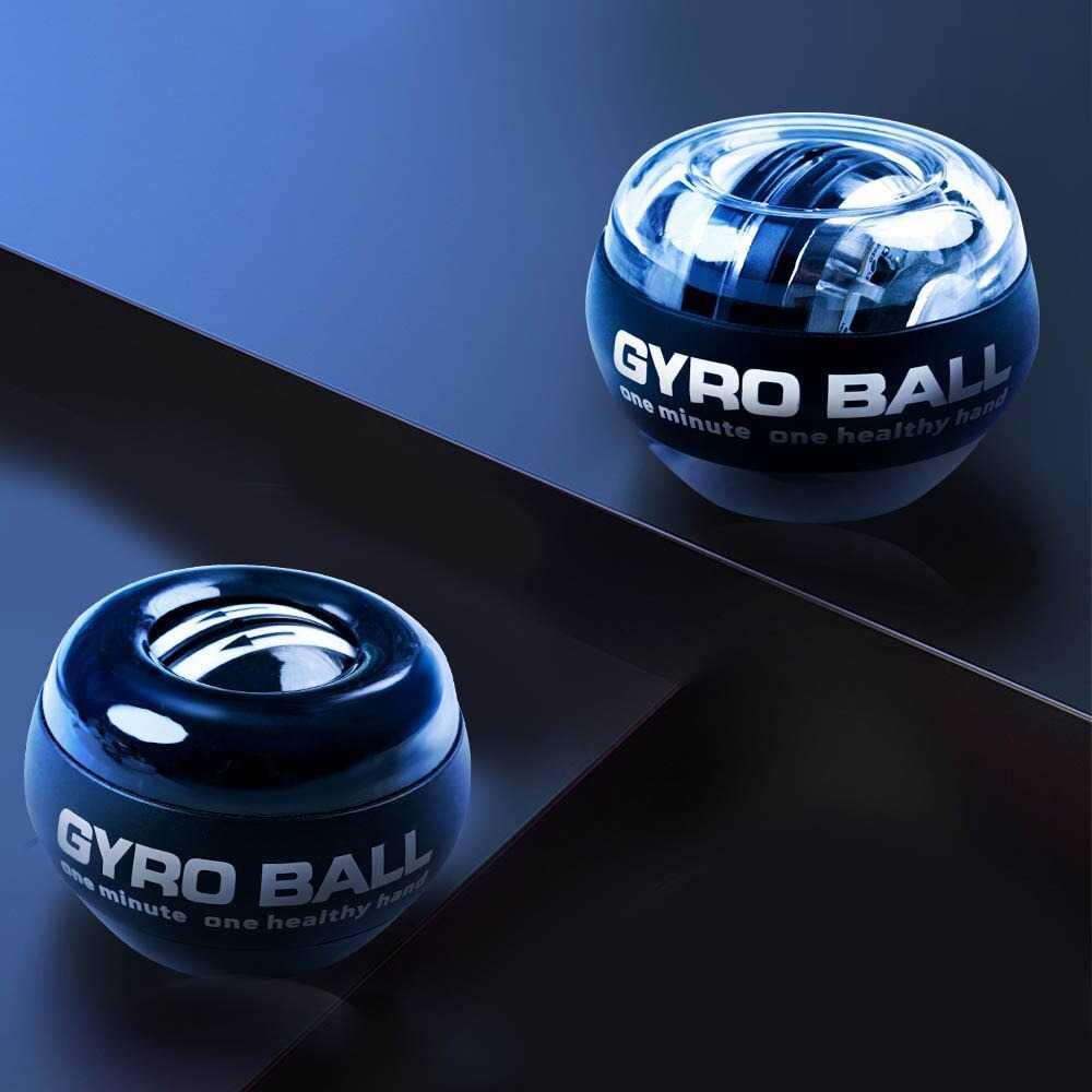 Alat Latihan Tangan Wrist Ball Gyro Spinner Exercise - OUT180 - Transparent