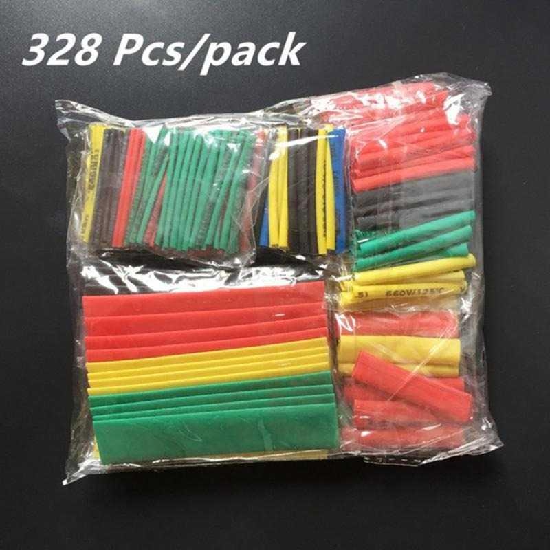 Selongsong Pelapis Kabel Insulasi Heat Shrink Tube 328 PCS - DHS3 - Multi-Color