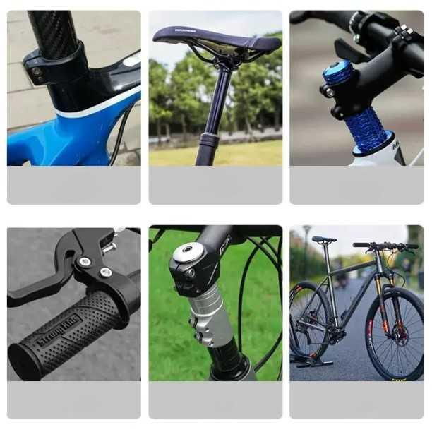 Gel Anti Slip Sepeda Carbon Fiber Metal Handlebar Seatpost 10g - D10 - Black