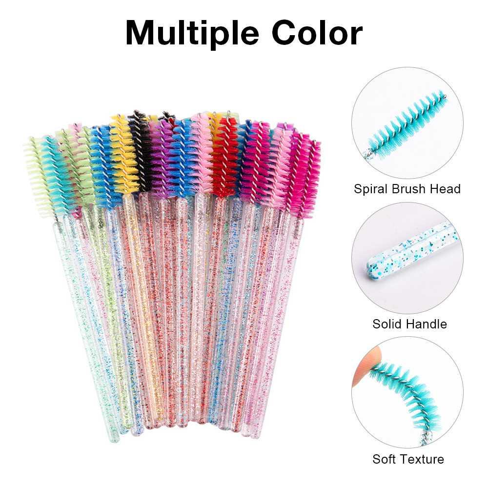 Brush Bulu Mata Disposable Eyelash Extension Tool 50 PCS - D07 - Multi-Color