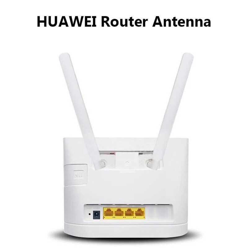 Antena Router WiFi for Huawei B593 B880 B310 B890 4G 5dBi 2 PCS - TR9 - Black