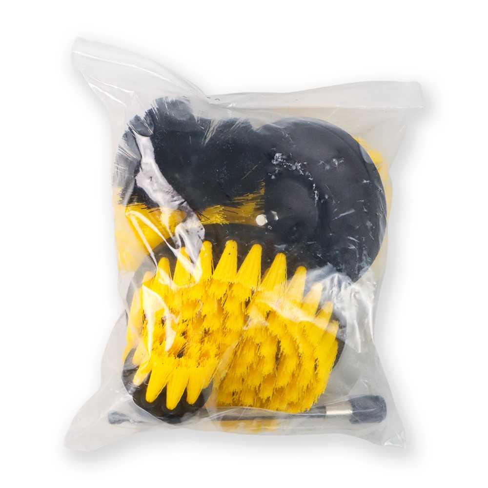 Kepala Sikat Pembersih Car Polisher Bathroom Kit 5 PCS - UT2 - Yellow