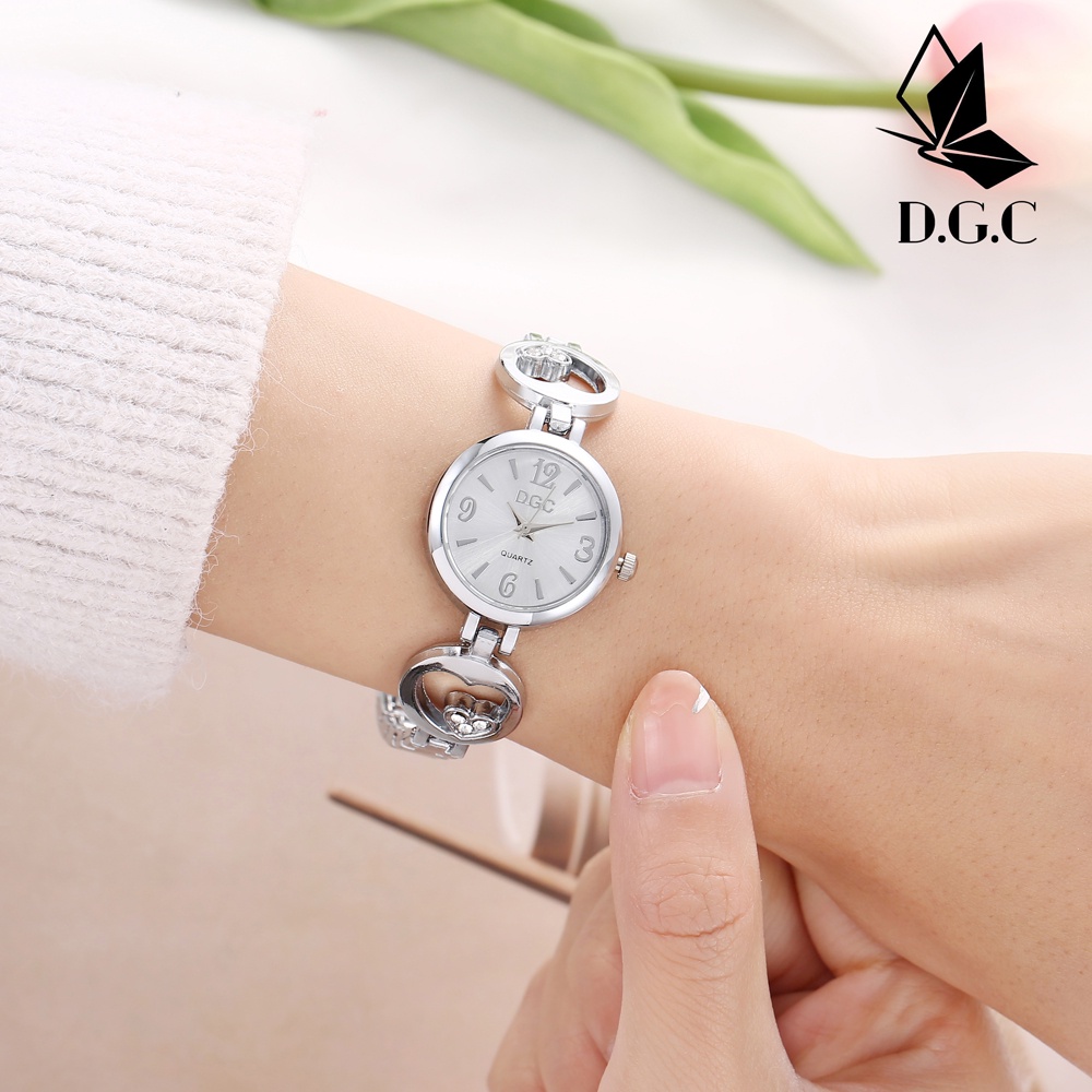 ✨DGC✨Jam Tangan Wanita Analog Murah Harga Grosir Premium Stainless Steel  Korea uartz Import Murah W251