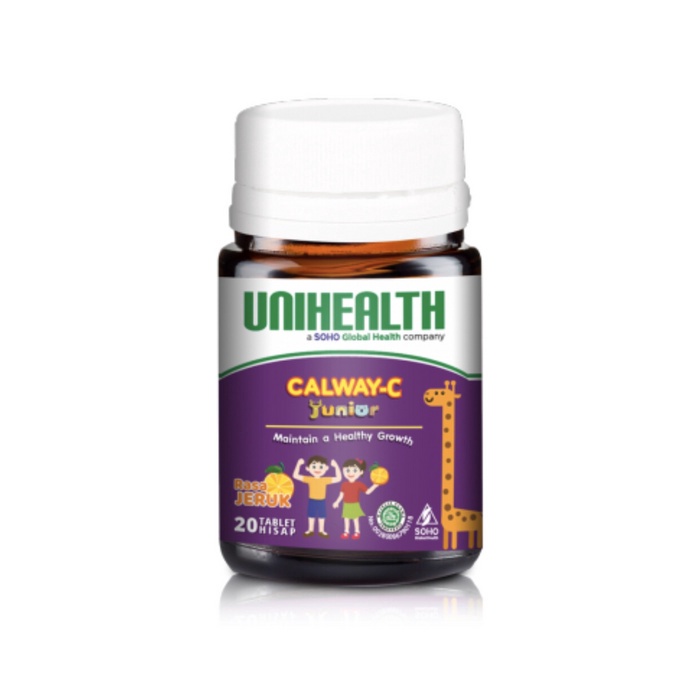 Calway-C Kalsium Vitamin C Anak Tablet Kunyah