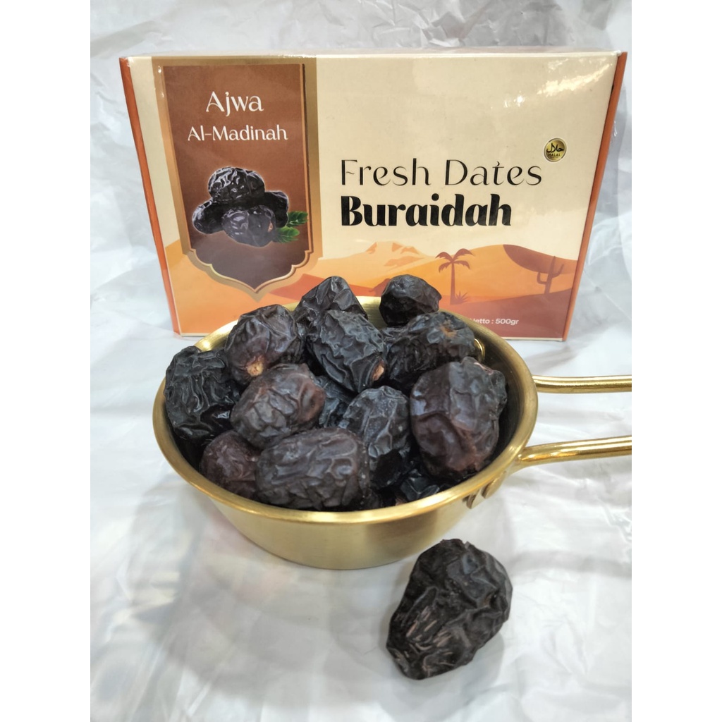 Kurma Ajwa Asli Madinah 500gr Premium