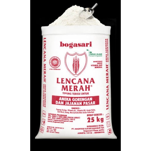 

Tepung terigu lencana merah ECER