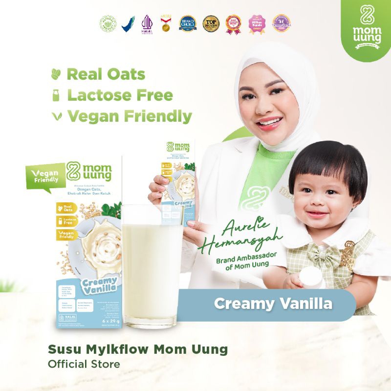 Susu Pelancar Asi / Vegan Friendly Lactose Free Mom Uung Susu Asi Booster Mylkflow Chocolate Atau Creamy Vanilla