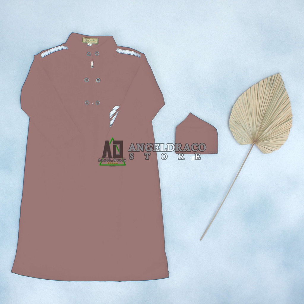 Jubah Gamis Anak Laki Laki Moca 0-15 Tahun