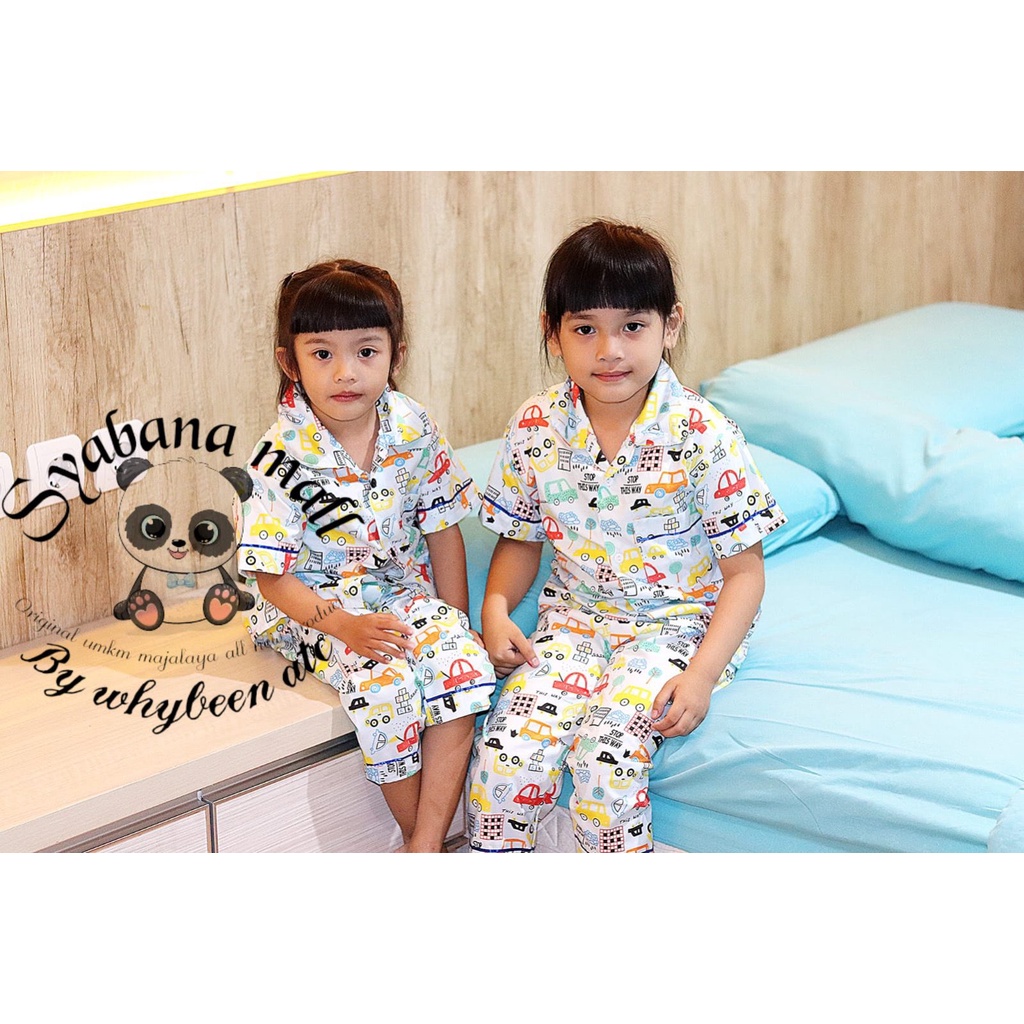 PIYAMA ANAK 1-5 TAHUN M L XL MOTIF TERBARU