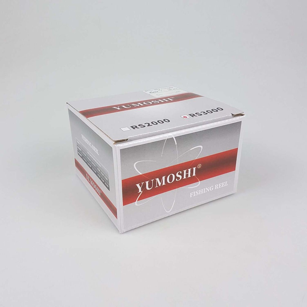 YUMOSHI Reel Pancing Spinning 12 Ball Bearing 5.2:1 - RS3000 - Black