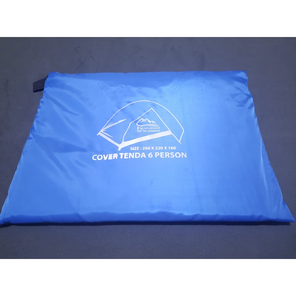 【COD】 Cover Waterproof Tenda Dome 3 / 4 / 5 / 6 / 7 Orang` Penutup Anti Air Tenda Camping` Pelindung Tutup Tenda 3P 4P 5P 6P 7P` Double Layer