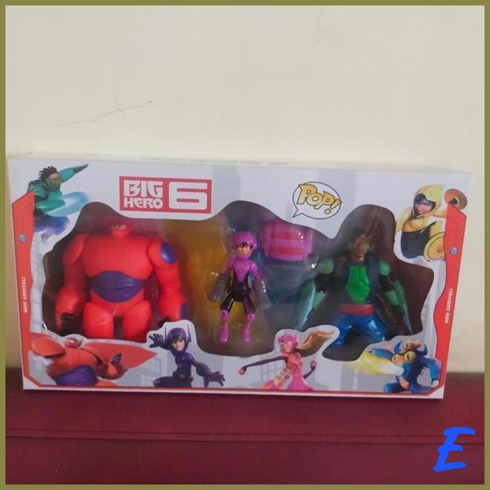 

MINIATUR BIG HERO ISI 3 BAYMAX HONEY LEMON DAN WASABI NO GINGER [MNNK]