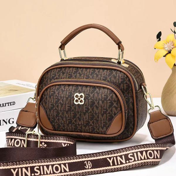 BJ61617 - BEIGE/HURUF/SQUARE - TAS SLEMPANG HANDBAG WANITA FASHION IMPORT MODIS ELEGAN TERMURAH TERLARIS TERBARU BAGSTORE JAKARTA TAS BATAM ZC1617