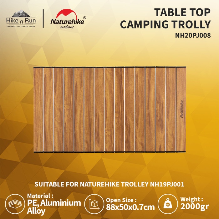 Trolley Papan Troli Naturehike Nh20Pj008 Tabletop Folding Trolley Nh19Pj001