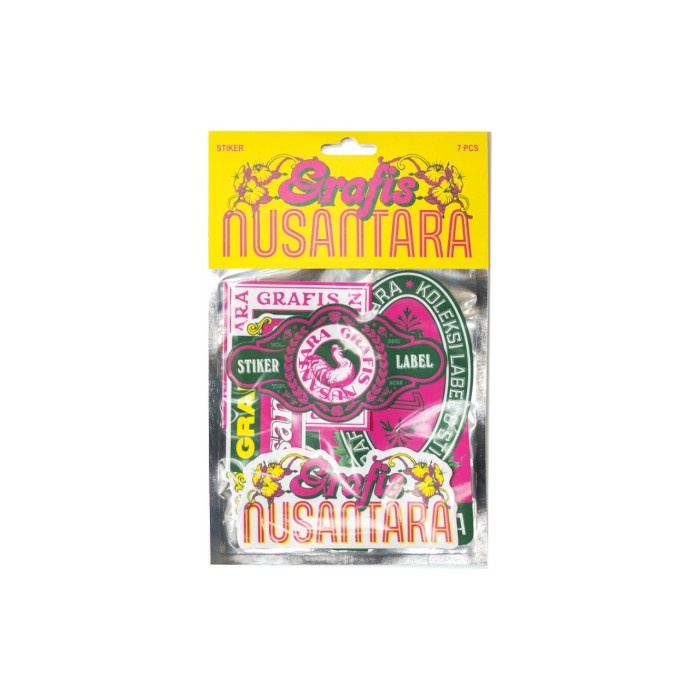KAMENGSKI - GRAFIS NUSANTARA STICKER PACK