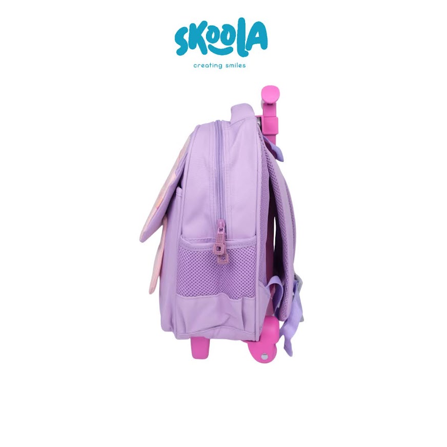 Skoola Tas Sekolah Anak Perempuan TK Trolly Ransel Unicorn Bear - Maru