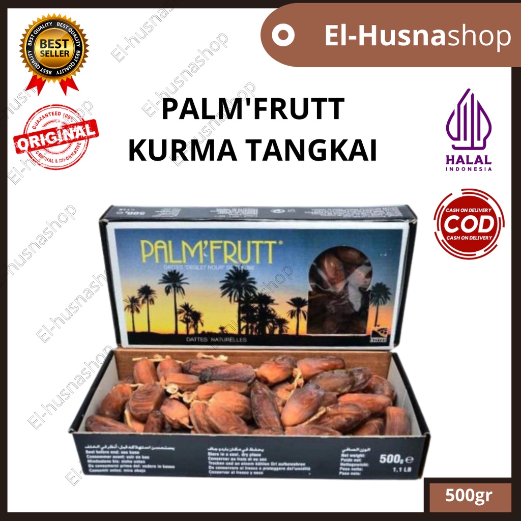 

Kurma Palm Fruit 500gr Kurma Tunisia Tangkai Palm Frutt Fresh Deglet Nour Dates From Tunisia