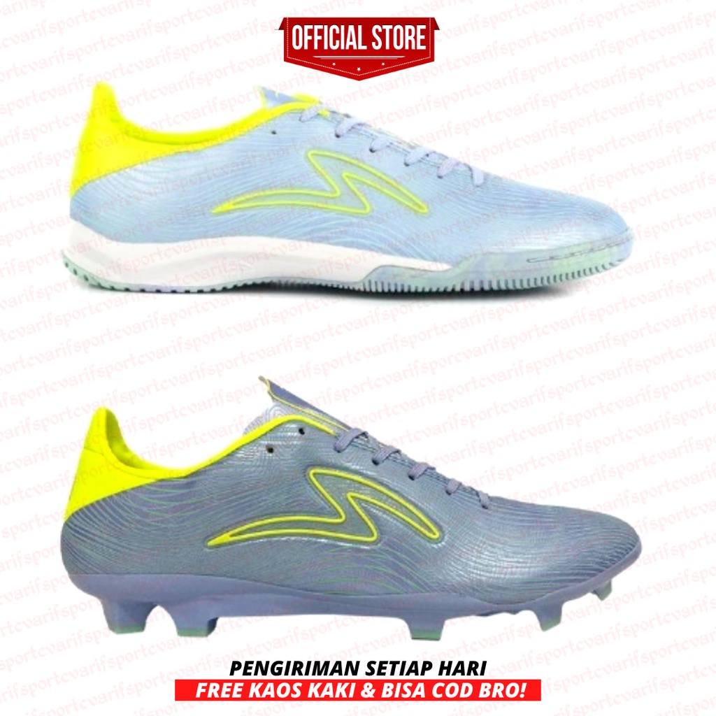 SEPATU SEPAK BOLA SPECS LS EVOLUTION FG & SEPATU FUTSAL SPECS LS EVOLUTION IN ORIGINAL 100% BNIB
