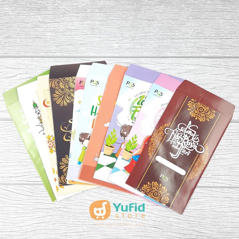 

PAKET AMPLOP LEBARAN - SET ISI 100 AMPLOP (PQS)