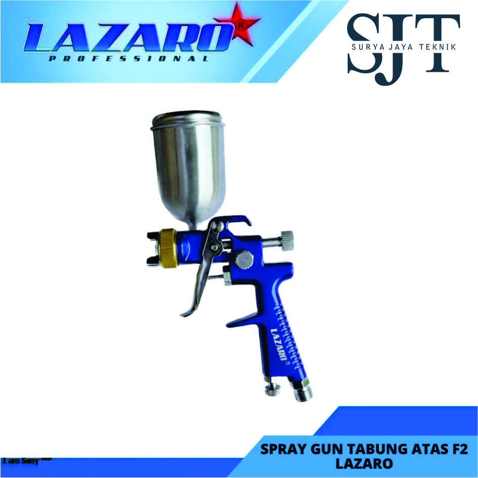 Spray Gun Tabung Atas F2 LAZARO