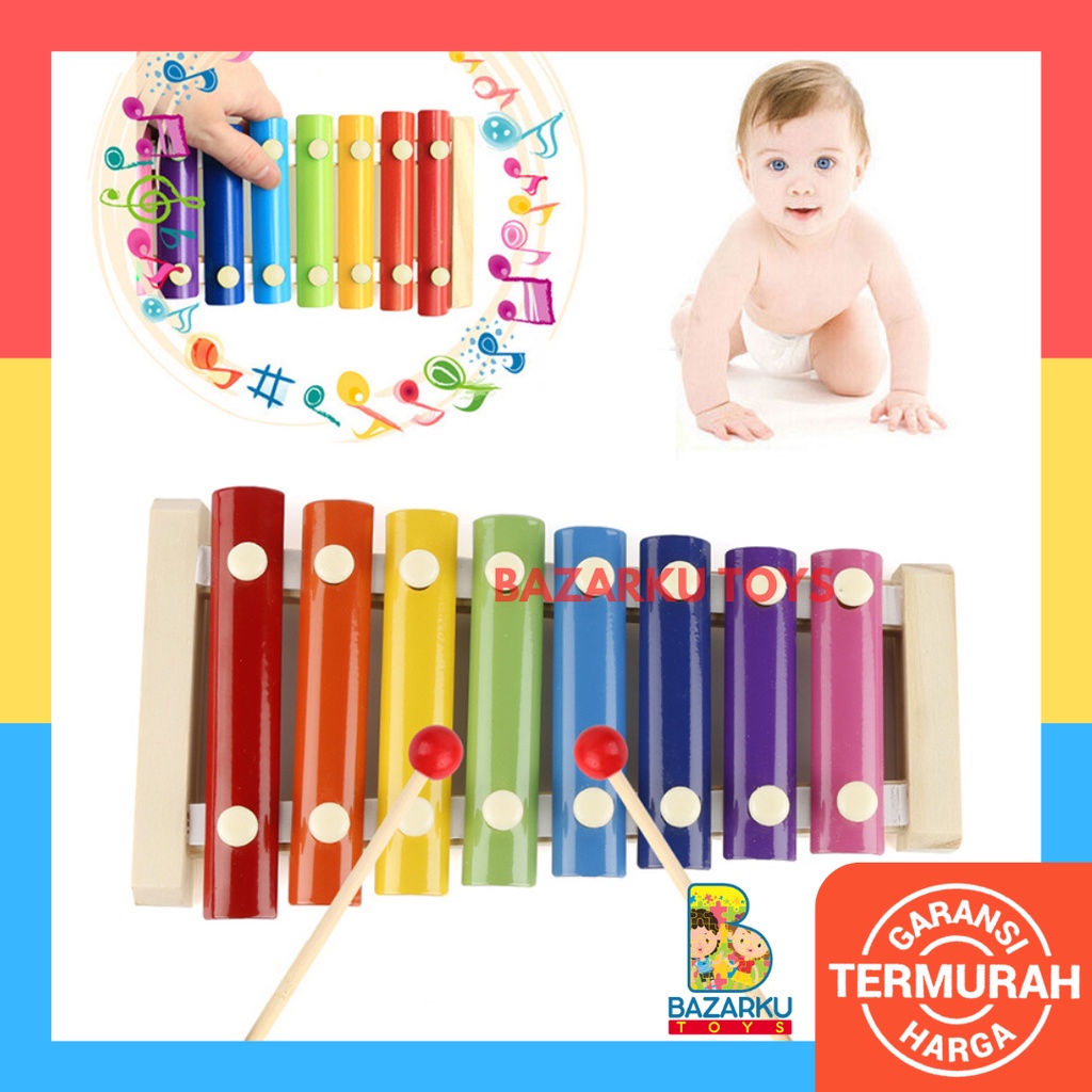 Xylophone Mainan Kolintang Bayi Mainan Musik Bayi Mainan Musik Anak Mainan Montessori Anak