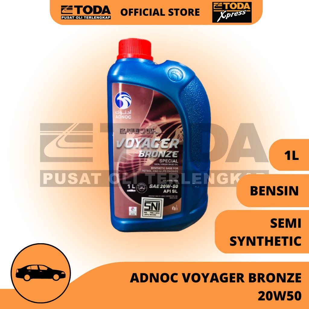 Adnoc Voyager Bronze 20W-50 1000ml Original Oli Mesin Mobil