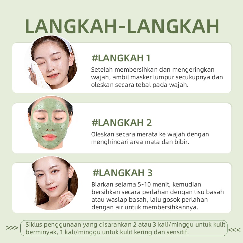 GMEELAN 4D Centella Deep Purifying Clay Mask