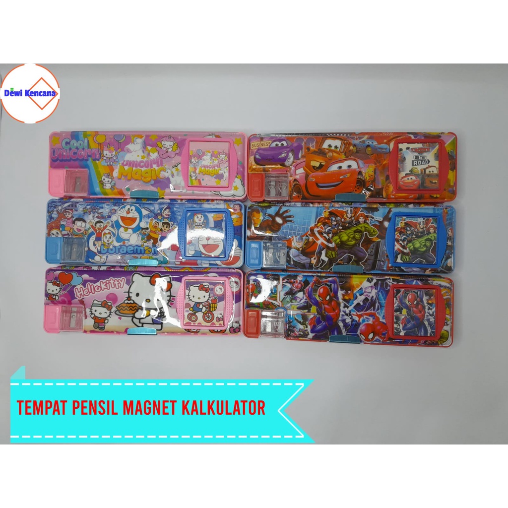 

Kotak pensil magnet kalkulator / kotak pensil cc 7806