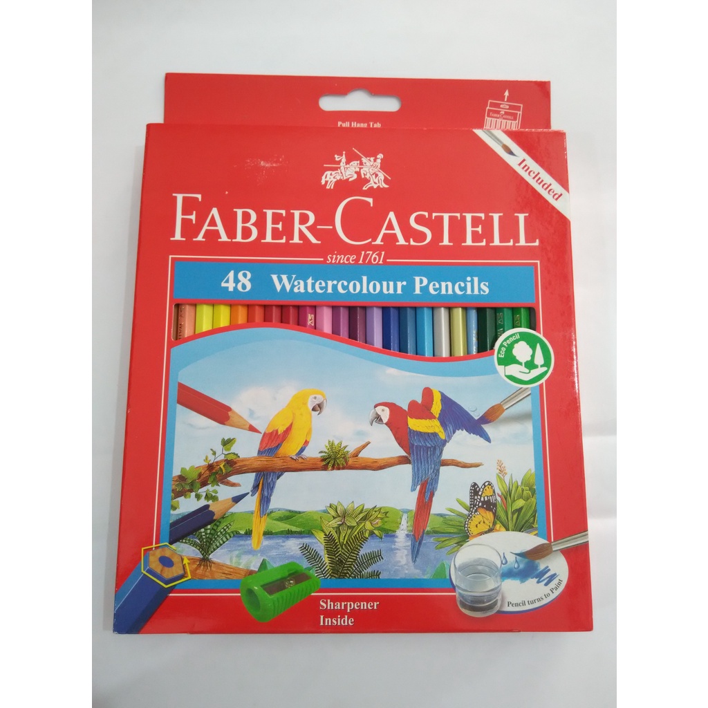 

Pensil Warna Faber Castell Classic Dan Watercolour 48 Warna