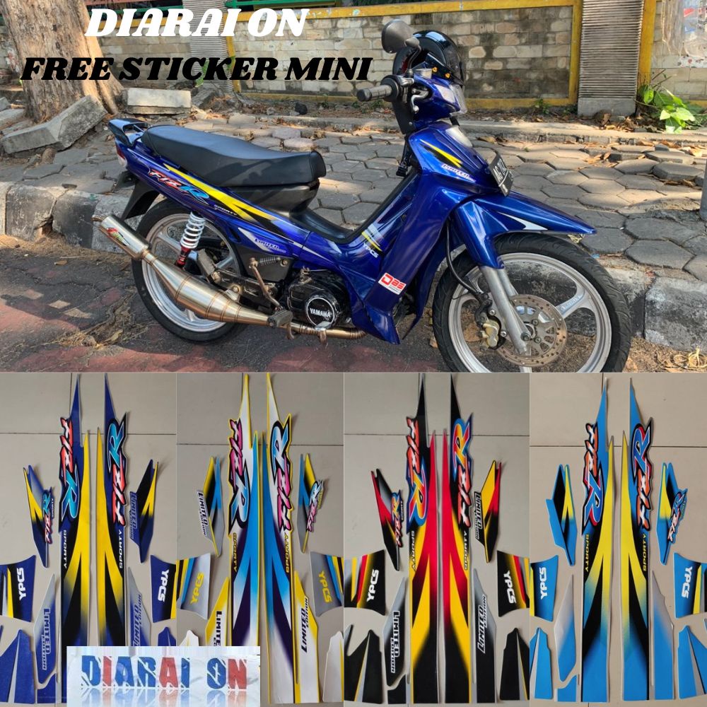 Striping Stiker Motor Fizr - Fizr Limited Edition Murah