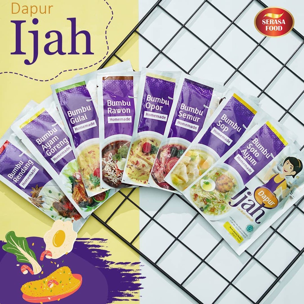 

Dapur Ijah Bumbu Instan 50 gr