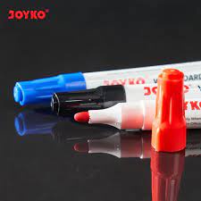 Spidol Permanent Joyko Spidol Round Tip Permanent Marker Quick Dry Tahan Air Anti Luntur Murah Original