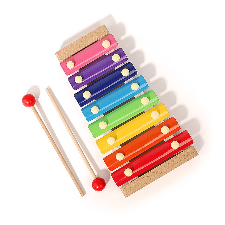 Xylophone Kolintang Mainan Xylophone 8 Nada Mainan Musik Bayi Mainan Musik Anak Mainan Montessori Anak