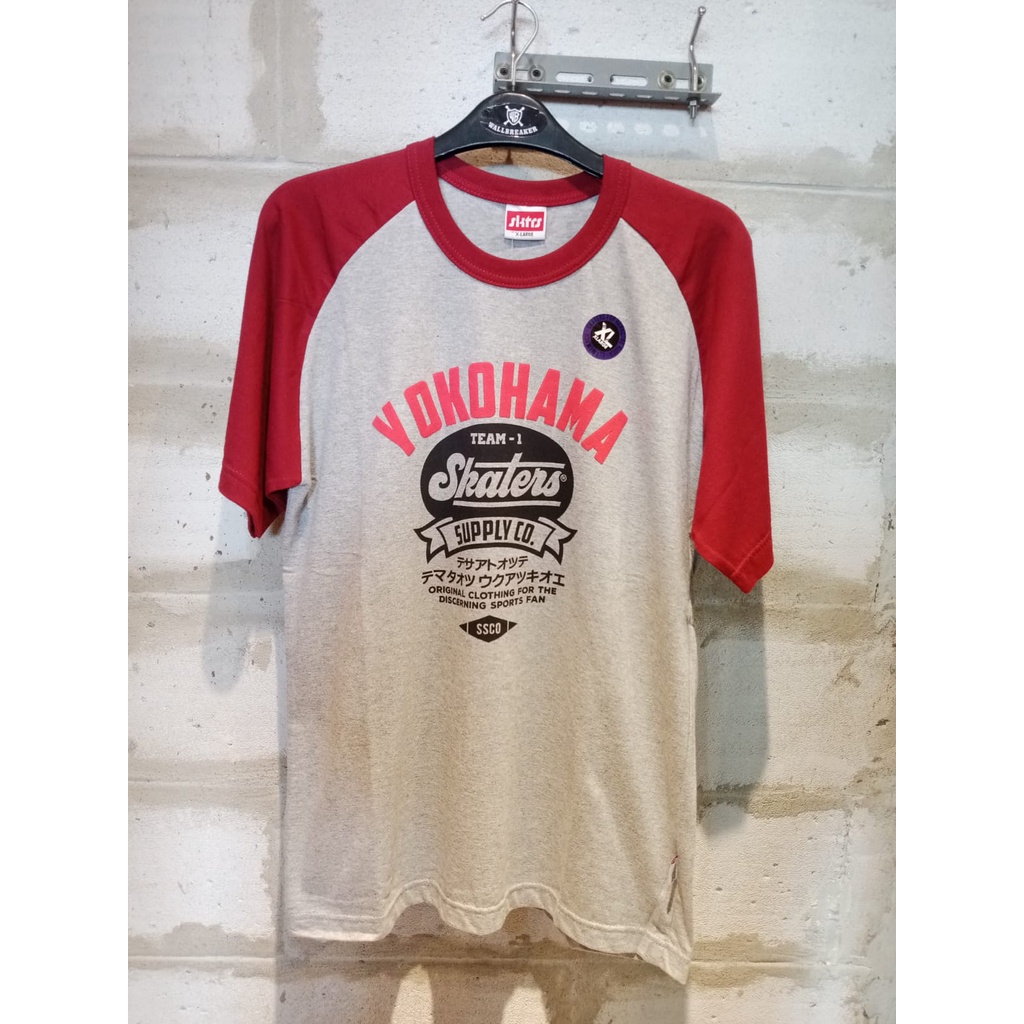 TEES REGLAN SKATERS | KAOS DISTRO MURAH | ATASAN COWOK ORIGINAL | PAKAIAN PRIA