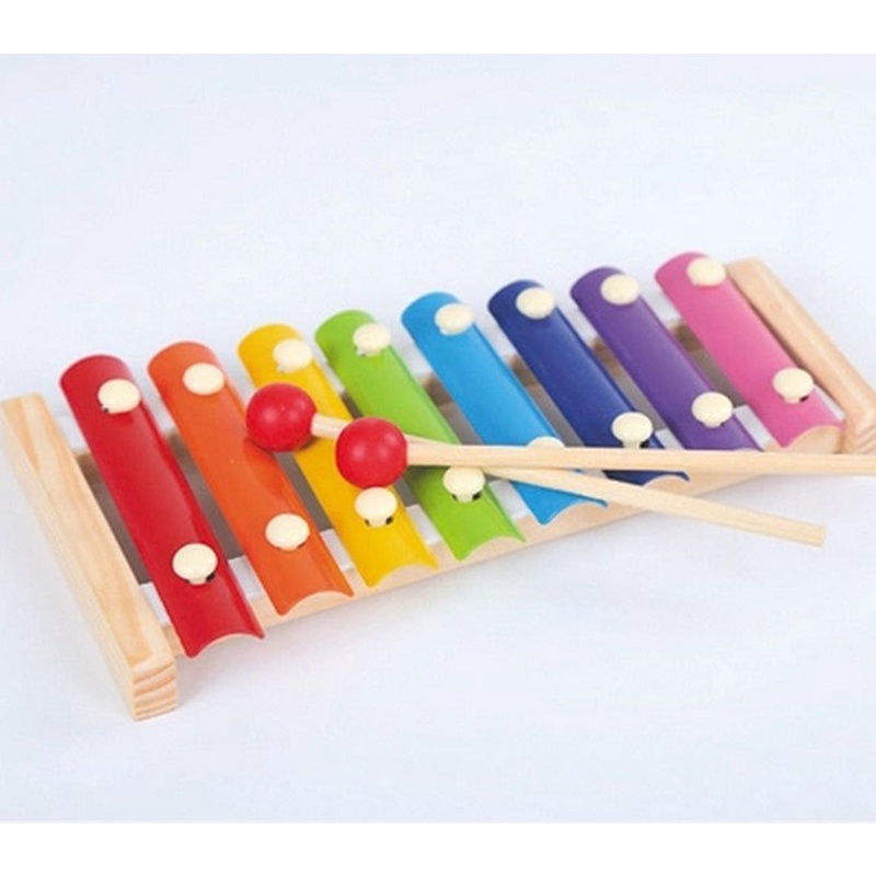 Xylophone Kolintang Mainan Xylophone 8 Nada Mainan Musik Bayi Mainan Musik Anak Mainan Montessori Anak