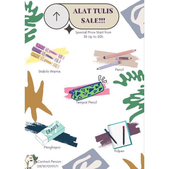 

Alat Tulis Sale