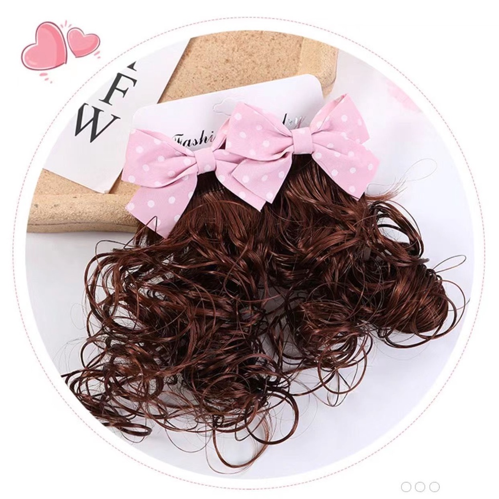 [ Finn ] 2pc/Set Jepitan Wig Anak Terbaru Gaya Korea Import