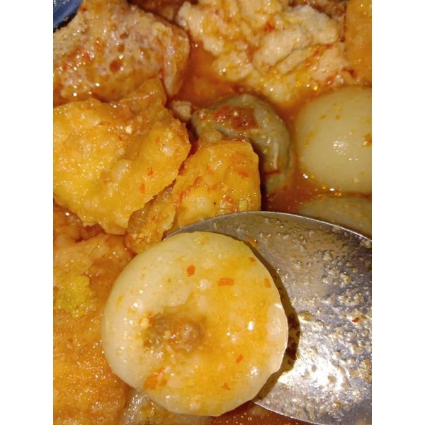 

cilukba (cilok kuah bakso )