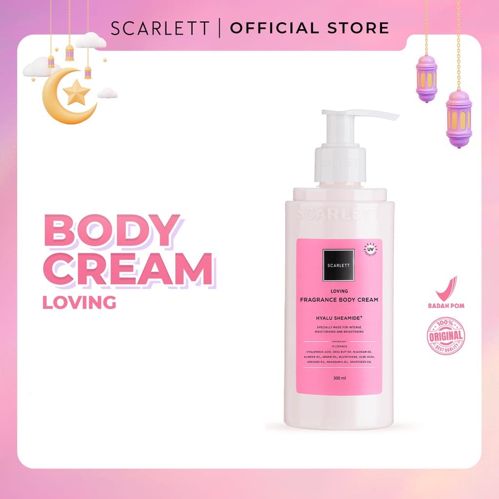 SCARLETT Whitening Loving SERIES - Body Lotion | Scrub | Shower Gel | Body Serum | Body Cream