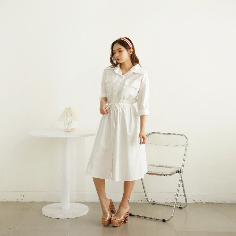 [NUBOUTIQUE] - ENVY LONG SLEEVES DRESS - TERUSAN WANITA LENGAN PANJANG HIJAB FRIENDLY