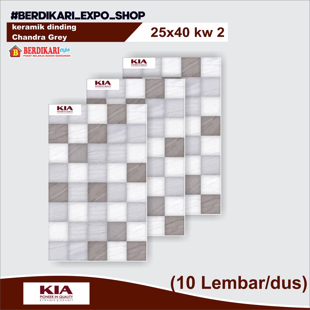 Chandra Grey KERAMIK KIA 25X40