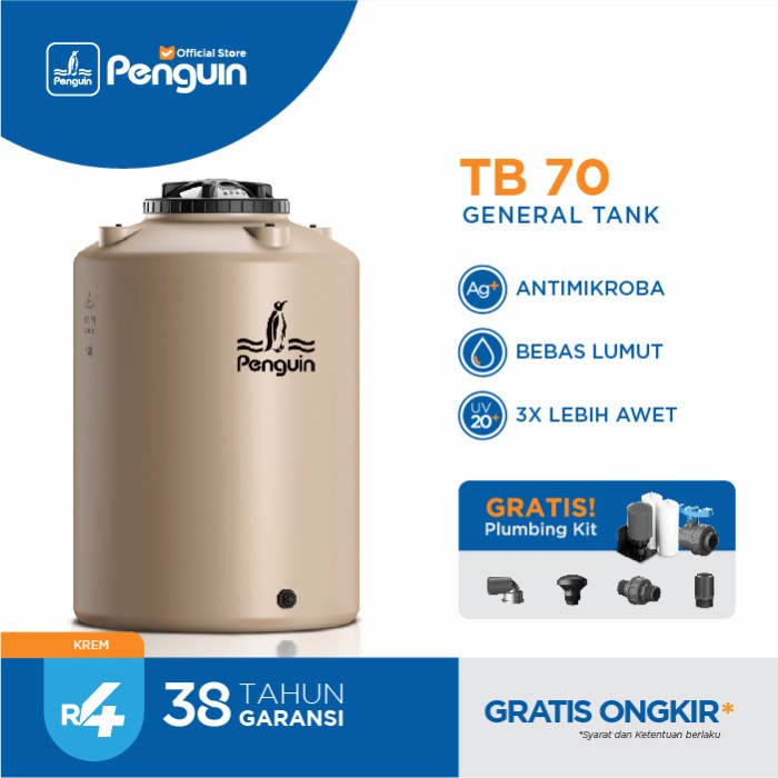 Penguin Tangki Toren Tandon Air TB 70 600 liter